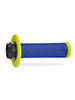 fluorescent yellow / electric blue