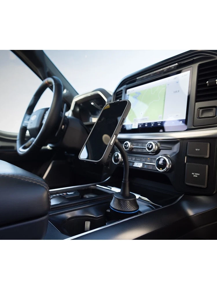 Uchwyt samochodowy Quad Lock na telefon montowany w miejsce kubka