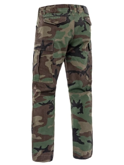 Spodnie motocyklowe tekstylne John Doe Regular Cargo Mono moro