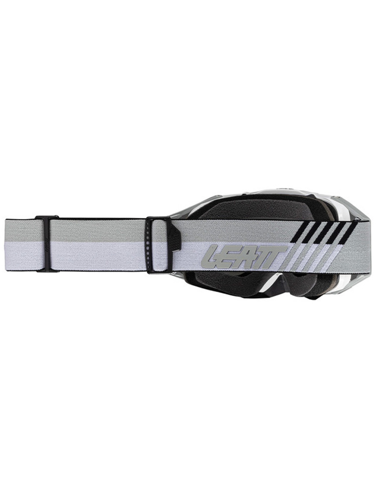 Gogle motocyklowe z fotochromatyczną szybą Leatt Velocity 6.5 Photochromic białe