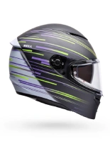 Kask integralny Bell Lithium czarno-fioletowo-zielony