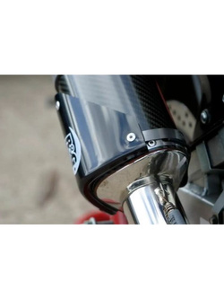 Osłona tłumika R&G do Suzuki GSX-R 1000 (07) czarna (prawa strona)