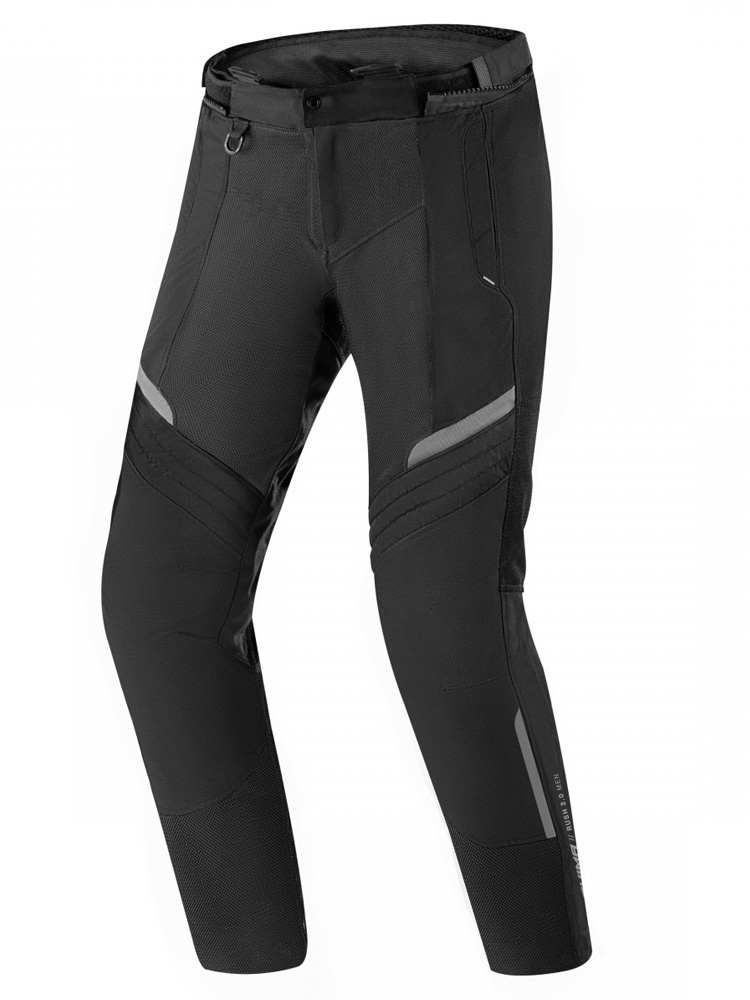 Spodnie motocyklowe tekstylne Shima Rush 2.0 Vent czarne