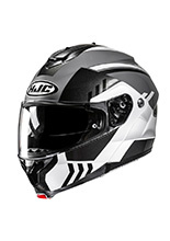 Kask szczękowy HJC C91N Kaon czarno-biały