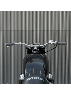 Manetki motocyklowe Biltwell Renegade TPV do kierownic o średnicy 25.4 [mm] szare