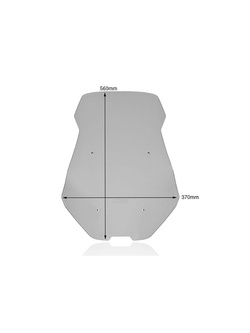 Szyba do skutera WRS Standard Honda X-ADV 750 (21-) przyciemniana