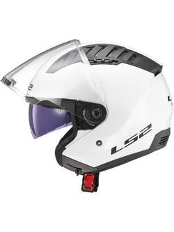 Kask otwarty LS2 OF600 Copter II Solid biały