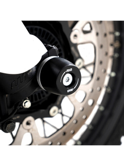 Slidery przedniego zawieszenia R&G Racing KTM 390 Adv R/ X (25-)/ Duke (26-)