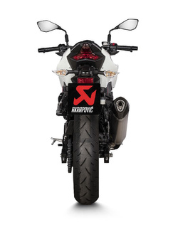 Tłumik motocyklowy Slip-On Line (Titanium+Carbon) Akrapović Kawasaki Z 400 (19-24)/ Ninja 400 (18-24)