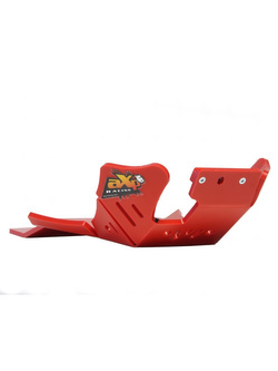 Płyta pod silnik AXP Racing Xtrem do Beta 250 Xtrainer, 300 Xtrainer (16-) z osłoną podnośnika czerwona