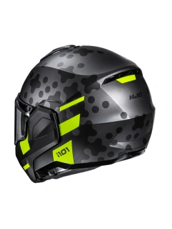 Kask szczękowy HJC I101 Aster szaro-żółty