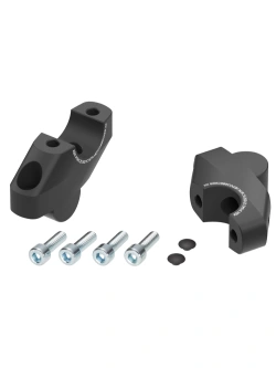 Podwyższenie kierownicy Hepco&Becker Honda CMX 500 Rebel (17-) [30 mm w górę, 21 mm w tył] czarne