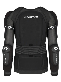 Bluza z ochraniaczami X-Factor Strong Pro czarna [poziom ochrony: CE level 2]