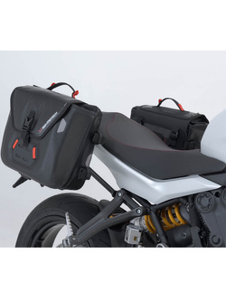 Sakwy wodoodporne Sw-Motech SysBag WP M/S + stelaże SLC do Ducati Monster 1200 (16-), Super Sport 950/S (21-25) [pojemność: 39 l]