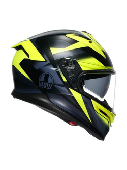 Kask integralny AGV K7 Glimpse czarno-żółty