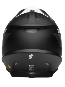 Kask enduro Thor Sector Runner MIPS czarno-biały mat