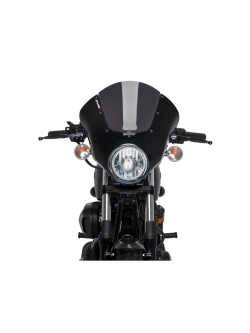 Półowiewka motocyklowa sportowa PUIG Dark Night Yamaha XV950/ R (14-20) (14-19) mocno przyciemniana