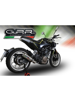 Tłumik G.P.R M3 Inox [Slip-On, Stainless Steel] - Husqvarna Vitpilen 401 [18-19] e4