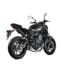 Pełny układ wydechowy (Delta Race) MIVV do Yamaha MT-07 (21-) srebrny