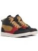 Navy/Ochre/Red
