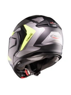 Kask szczękowy Caberg Trip czarno-szary-fluo matowy