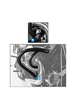 Gmol silnika Hepco&Becker do Moto Guzzi C 940 Bellagio (2007-)/Aquila Nera (2006-) chrom