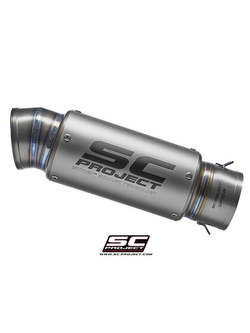 Tłumik uniwersalny GP70-R SC-Project (Średnica wlotowa 65 mm)