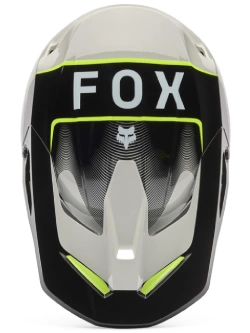 Kask enduro Fox V1 Collect czarno-szary-fluo