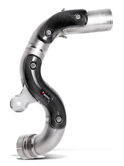 Rura łącząca Akrapović do BMW R Nine T (14-16) tytan z osłoną