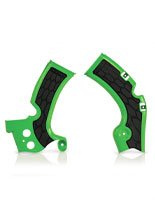Osłony ramy Acerbis X-Grip Kawasaki KX 450 F (09-18) czarno-białe