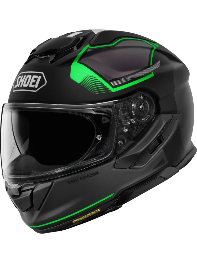 Kask integralny Shoei GT-Air 3 Mike TC-4 czarno-zielony