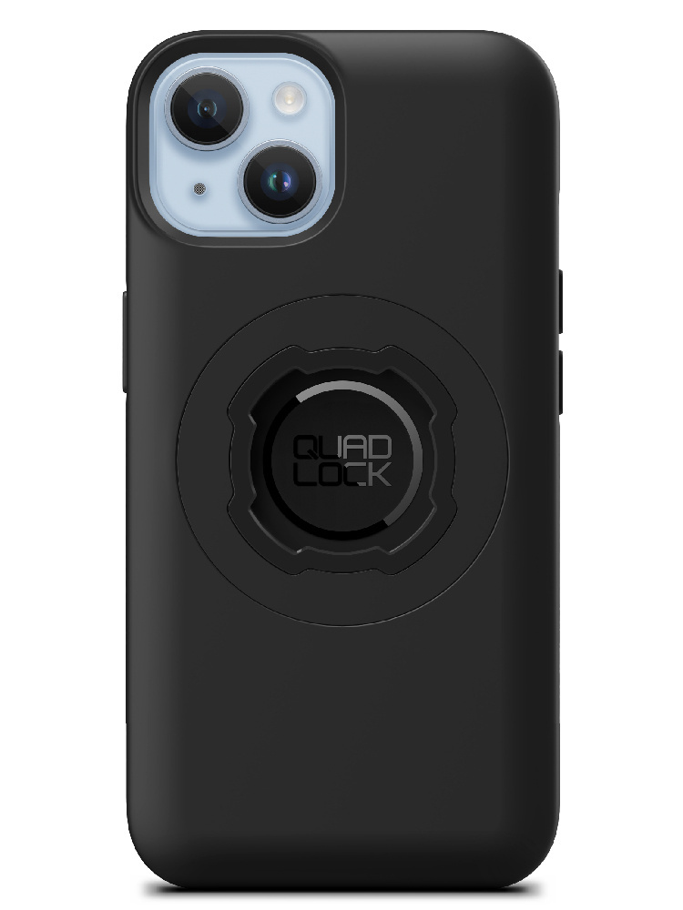 Zestaw na motocykl: etui MAG na telefon iPhone 14 (magnetyczne), wodoodporny pokrowiec MAG oraz mocowanie Quad Lock