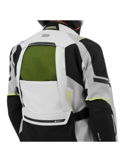 Kurtka motocyklowa tekstylna Shima Hero 3.0 G2 szaro-fluo żółta