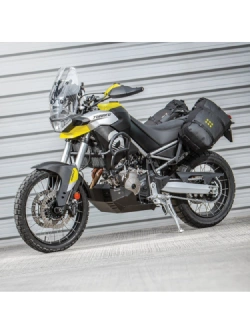 Mocowanie toreb w miejscu tylnych podnóżków Kriega Os-Footrest Eliminator Aprilia Tuareg 660