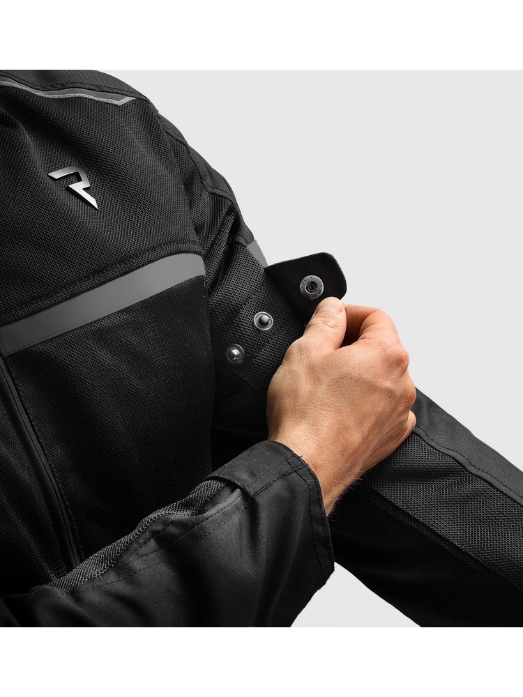 Kurtka motocyklowa tekstylna Rebelhorn Echo czarna