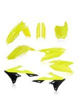 Pełny zestaw plastików Acerbis Suzuki RMZ 250 (19-24)/ 450 (18-24) fluo-czarny