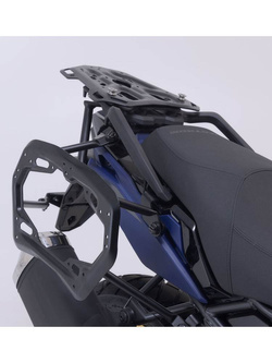 Zestaw: kufry boczne 45/37 + kufer centralny TRAX ADV + stelaże SW-MOTECH do motocykla Suzuki V-Strom 800DE, V-Strom 800 (23-)