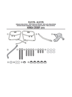 Stelaż Givi pod kufry boczne V35/ V37 Monokey do Hondy CB 500 F (19-)