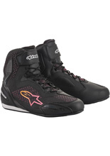 Buty motocyklowe damskie Alpinestars Stella Faster-3 czarno-różowe