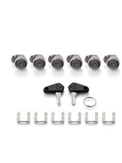 Zestaw: kufry boczne TRAX ADV + stelaże PRO SW-MOTECH 37/45 L Yamaha Tenere 700 (20-)/ World Raid (22-)/ World Rally (24-)/ Rally/ Extreme (24-) [pojemność 37 i 45 L] srebrne