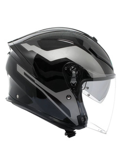 Kask otwarty AGV K-5 Jet Evo Tune szaro-czarny