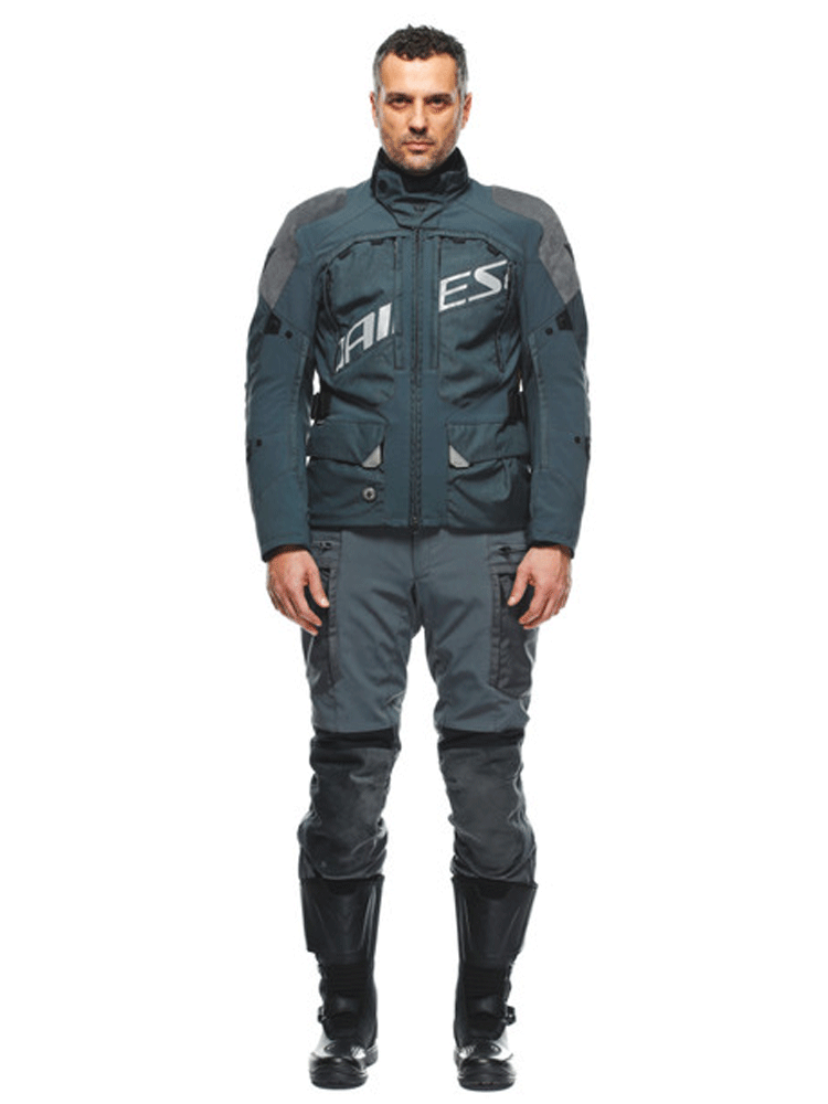 Kurtka motocyklowa tekstylna Dainese Springbok 3L AbsoluteShell szara
