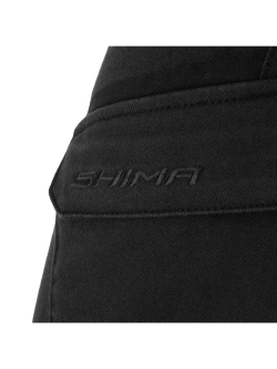 Jeansy motocyklowe damskie Shima Recon czarne