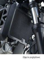 Osłona chłodnicy R&G aluminiowa do Suzuki SV 650 (16-)/ SV 650 X (18-) szara