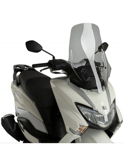 Szyba do skutera turystyczna PUIG V-Tech Suzuki Burgman Street 125EX (23-) lekko przyciemniana