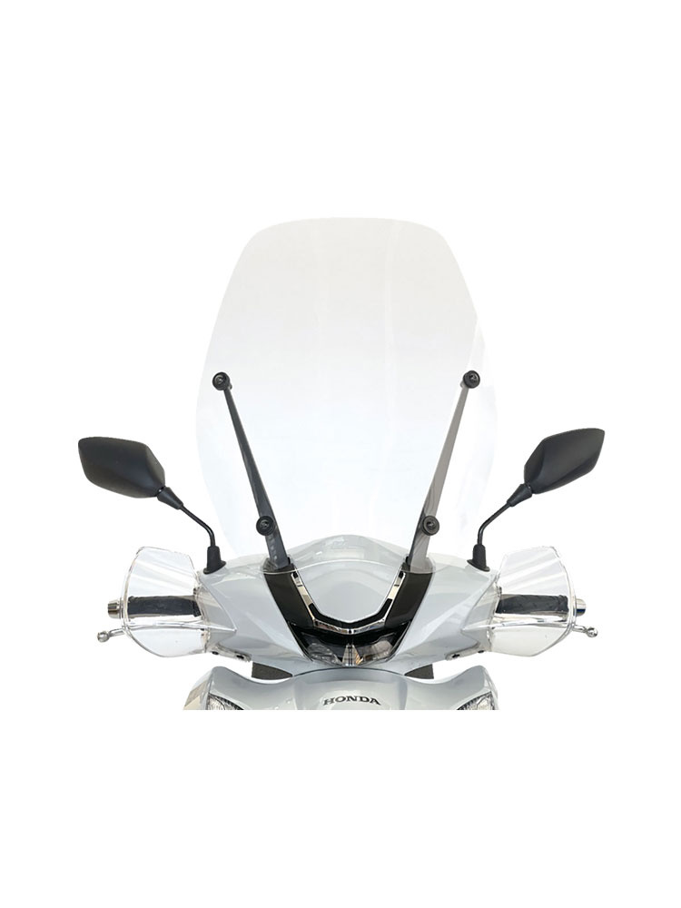 Szyba motocyklowa WRS Touring Honda SH 125/ 150 (20-24), SH 350 (21-24) przezroczysta