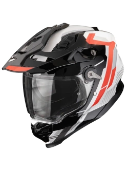 Kask adventure Scorpion ADF-9000 Air Patrol czarno-czerwony