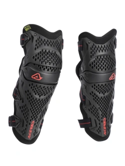 Nakolanniki motocyklowe Acerbis Impact Pro czarno-czerwone