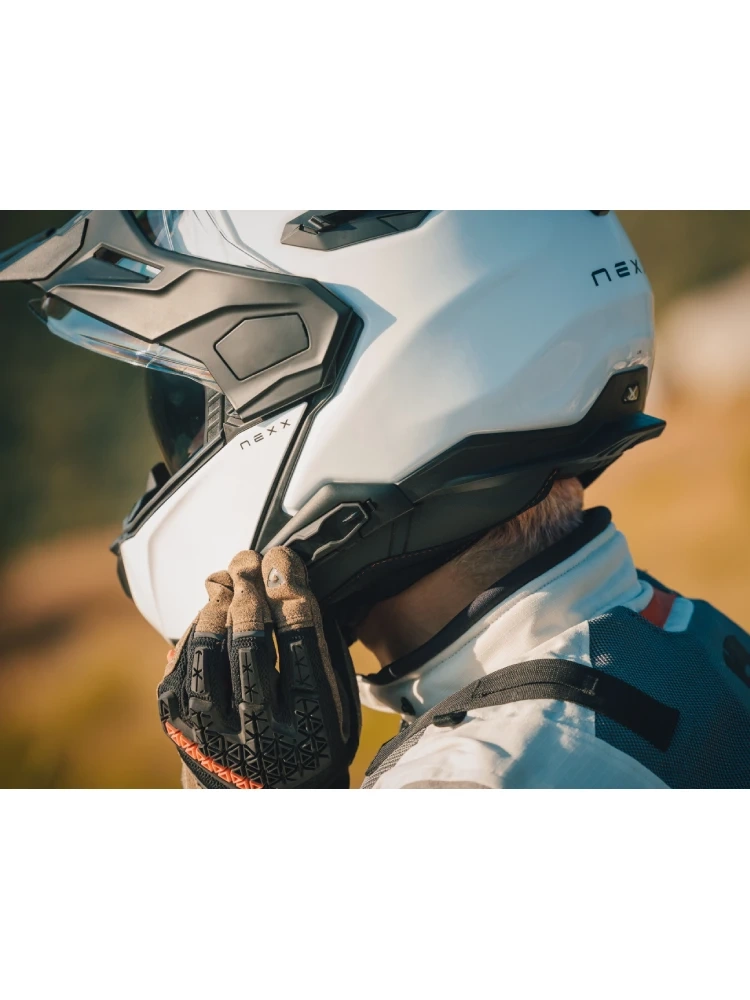 Kask adventure Nexx X.Lifecountry Plain biały