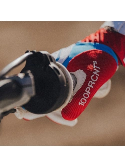 Rękawice cross 100% Airmatic 2 czerwono-biało-niebieskie